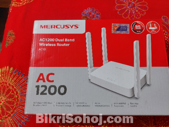 Mercusys (A TP-LINK company) Ac1200 Dual Band Router